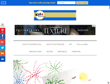 Tablet Screenshot of kidzactivities.net